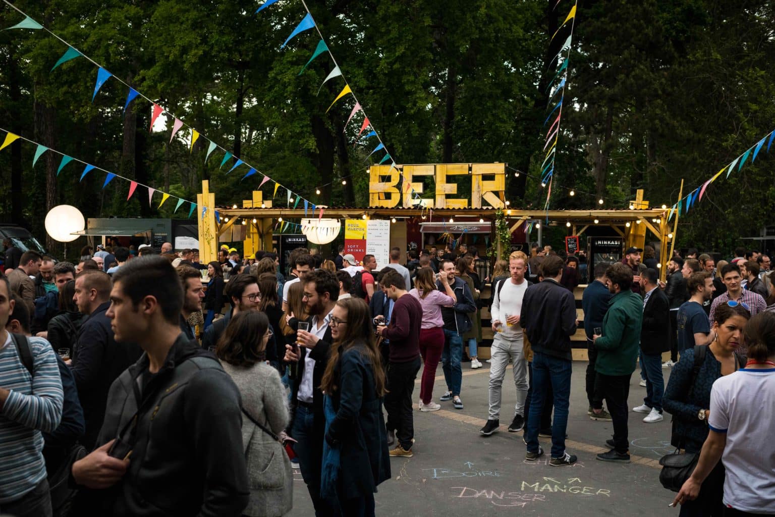 Mondial de la Bière - Food Court Ephémère - Nomad Kitchens