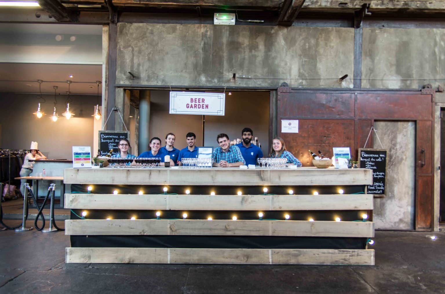 Beer Garden - Food Court Ephémère - Nomad Kitchens