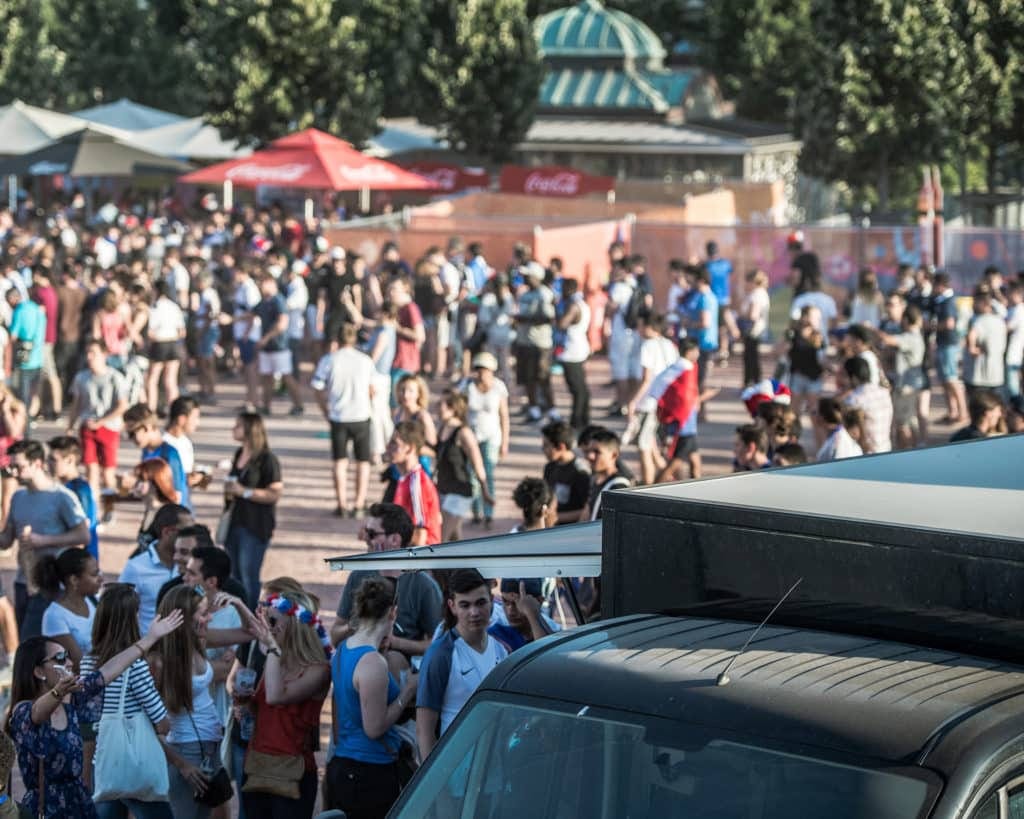 Fan Zone FIFA - Restaurateur Événementiel - Nomad Kitchens