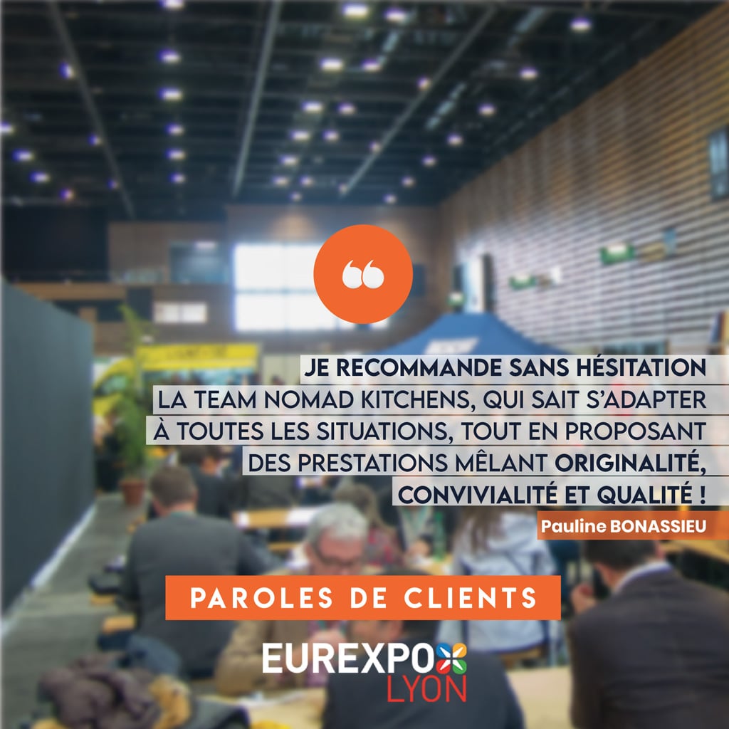 Eurexpo - Parole de Clients - Nomad Kitchens
