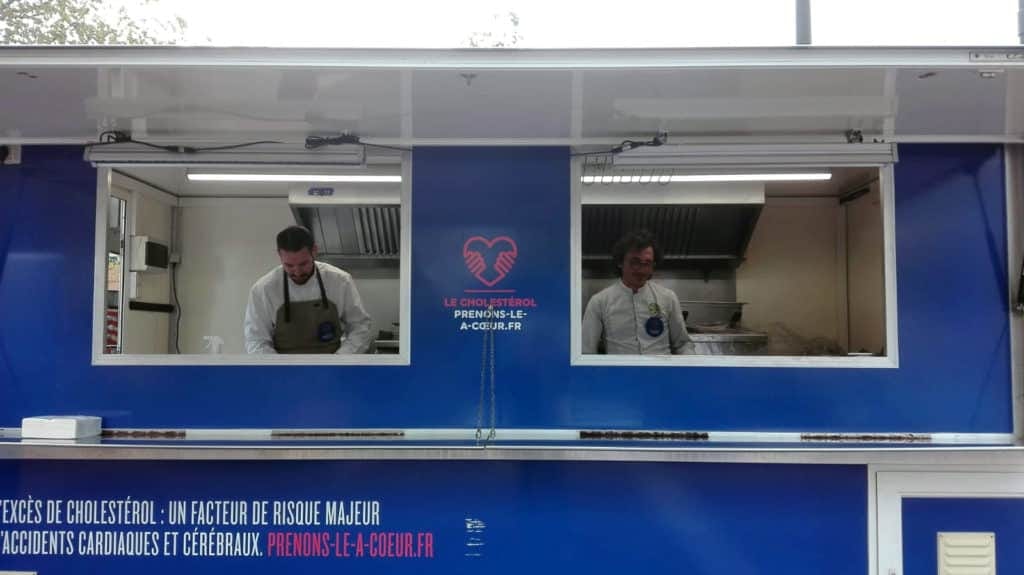 Sensibilisation - Tournée AMGEN - Village Food Trucks - Nomad Kitchens