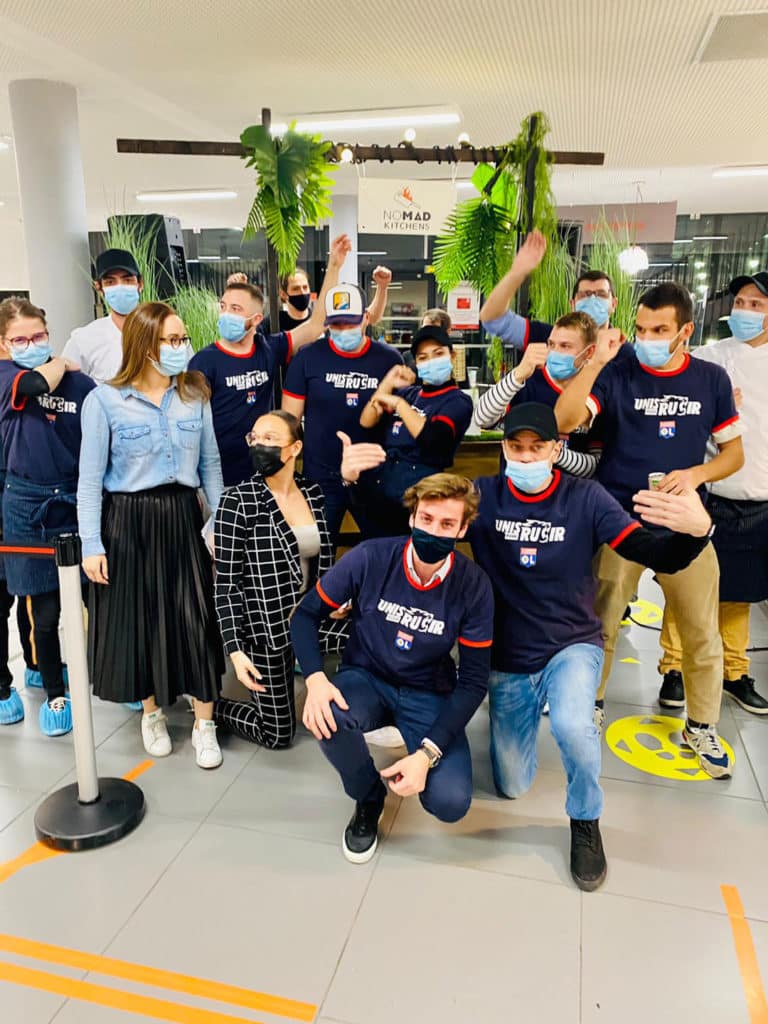 Opération Solidaire - Etudiants - l'OL - Nomad Kitchens