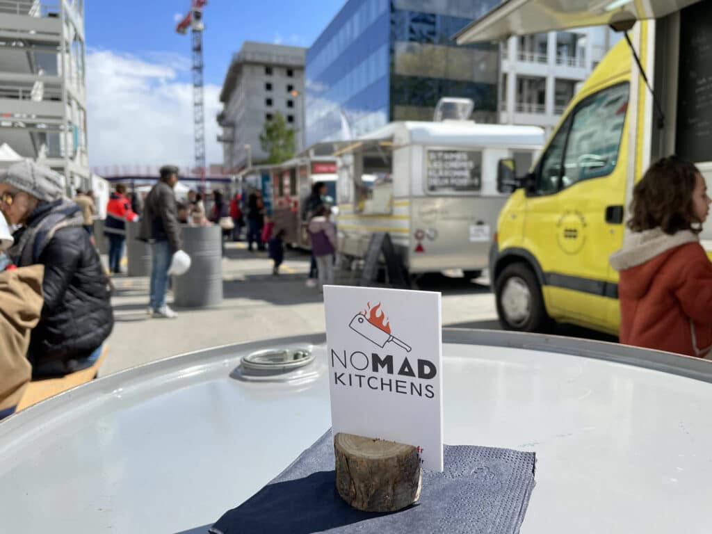 Espace détente village food truck